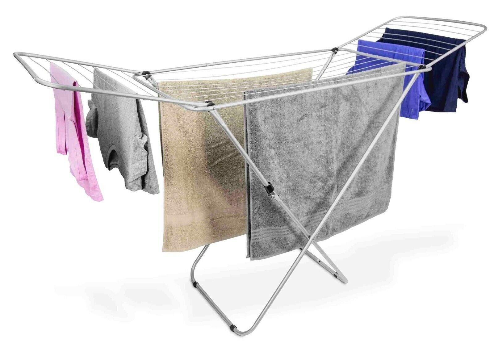 Sunbeam New Folding Foldable Collapsible Clothes Drying Laundry Rack - Cd45060