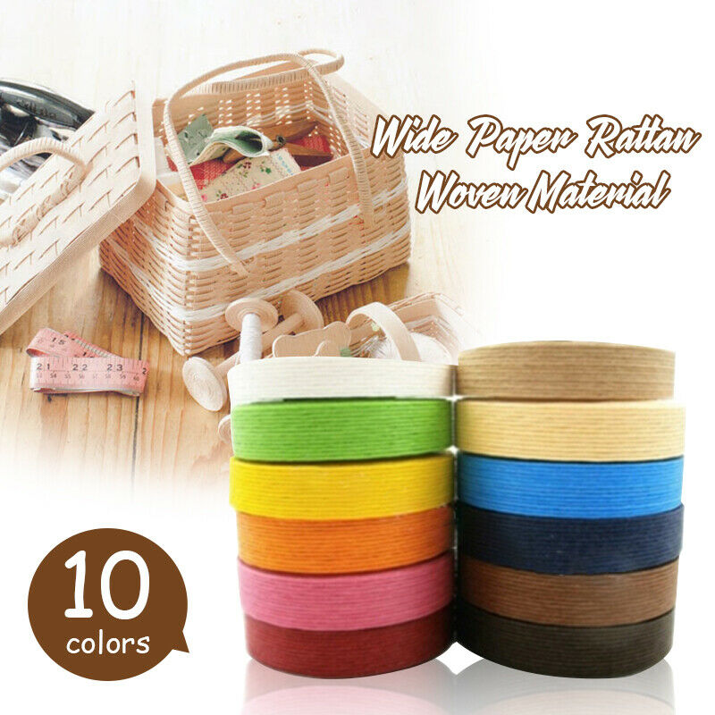 20m Wide Paper Rattan Woven Rope Material For Handmade Basket Bag Hanging Decor