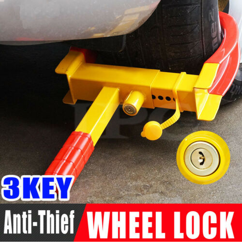 2021 Anti Theft Wheel Lock Clamp Boot Tire Claw Trailer Auto Car Truck Towing