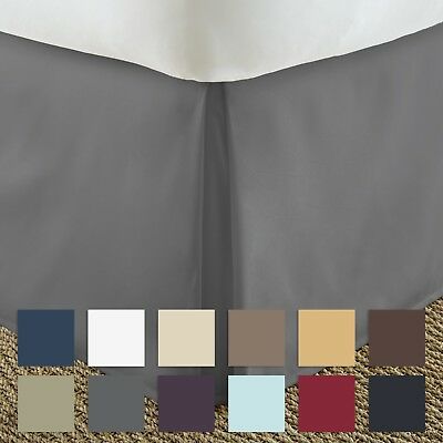 Premium Luxury - Bed Skirt - Dust Ruffle - The Hotel Collection By Ienjoy Home