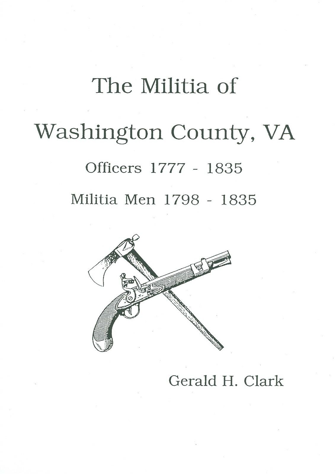 Washington County Virginia Va Militia 1777+ Genealogy